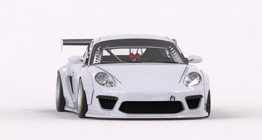 Rocket Bunny Porsche Cayman 987.1 Ver. 2 (09-12) Wide Body Kit - GO WIDEBODY