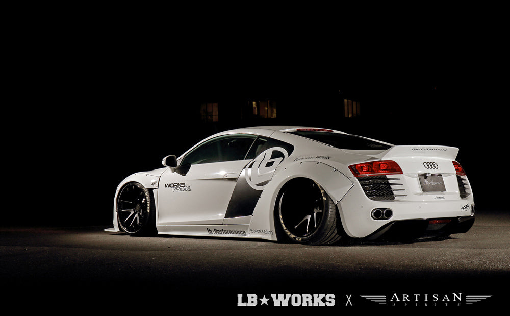 Liberty Walk (LB★WORKS) AUDI R8 Wide Body Kit - GO WIDEBODY