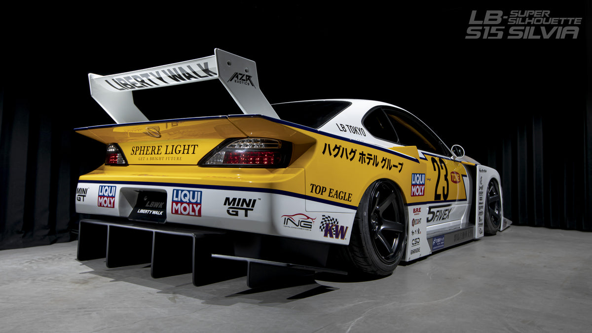 Liberty Walk LB-Super Silhouette Nissan S15 Silvia Widebody Kit