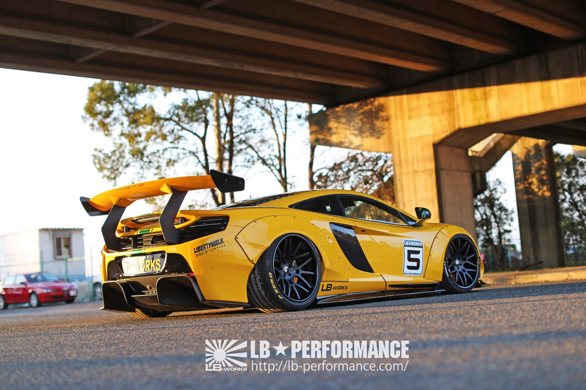 Liberty Walk (LB-WORKS) MCLAREN 650S / MP4-12c Wide Body Kit - GO WIDEBODY