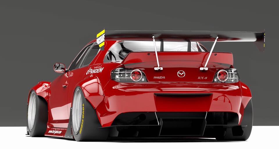 Widebody Rx 8 Rx8 Wide Body Kit