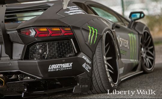 Liberty Walk (LB★WORKS) Lamborghini AVENTADOR Wide Body kit - GO WIDEBODY