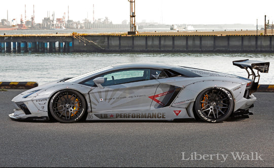 Liberty Walk (LB★WORKS) Lamborghini AVENTADOR Wide Body kit - GO WIDEBODY