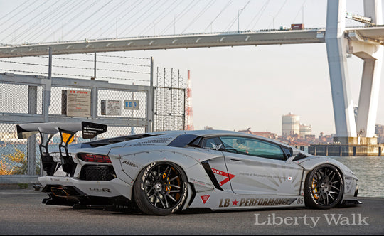 Liberty Walk (LB★WORKS) Lamborghini AVENTADOR Wide Body kit - GO WIDEBODY