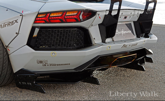 Liberty Walk (LB★WORKS) Lamborghini AVENTADOR Wide Body kit - GO WIDEBODY