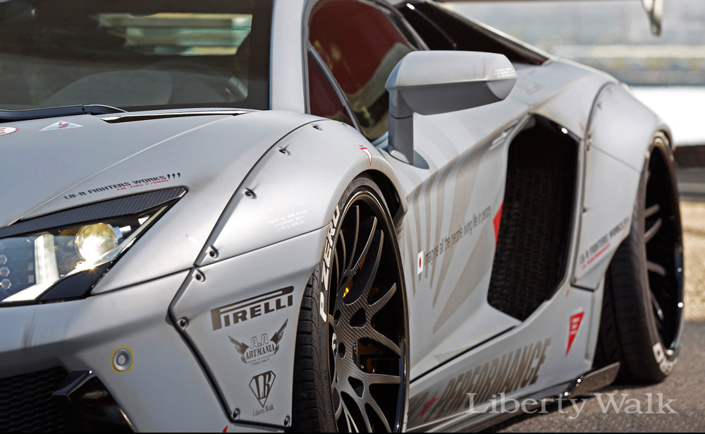 Liberty Walk (LB★WORKS) Lamborghini AVENTADOR Wide Body kit - GO WIDEBODY