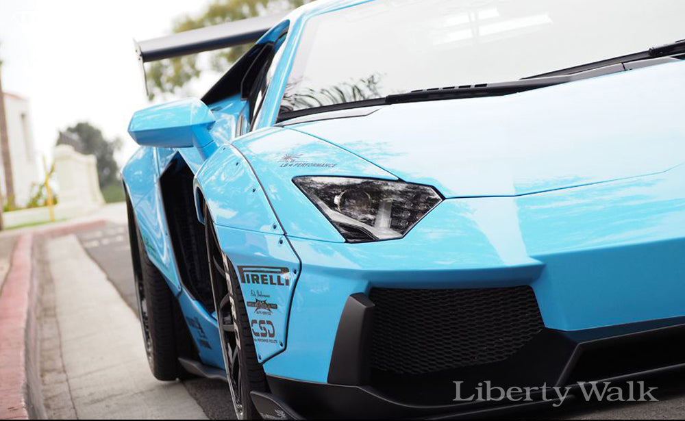 Liberty Walk (LB★WORKS) Lamborghini AVENTADOR Wide Body kit - GO WIDEBODY