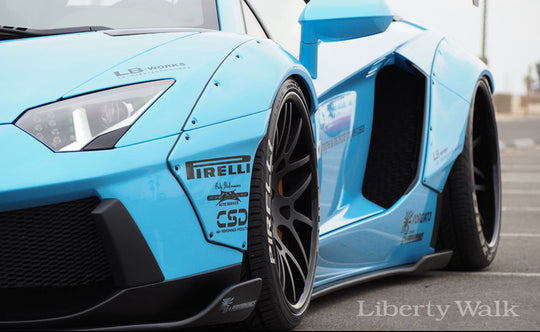 Liberty Walk (LB★WORKS) Lamborghini AVENTADOR Wide Body kit - GO WIDEBODY