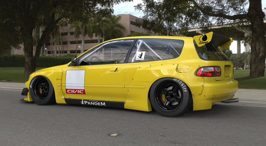 Rocket Bunny Honda Civic EG Wide Body Kit - GO WIDEBODY