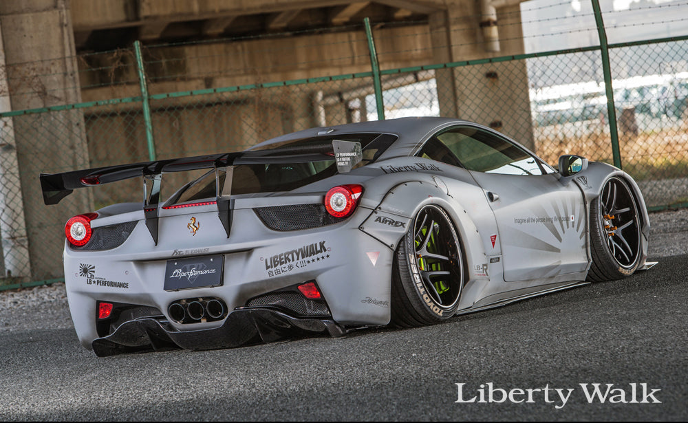 Liberty Walk (LB-WORKS) Ferrari 458 Wide Body Kit - GO WIDEBODY