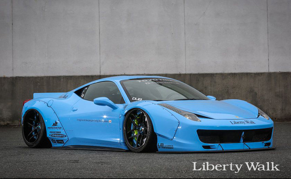 Liberty Walk LB☆WORKS Ferrari 458 Widebody Kit – TRACKUZA LLC