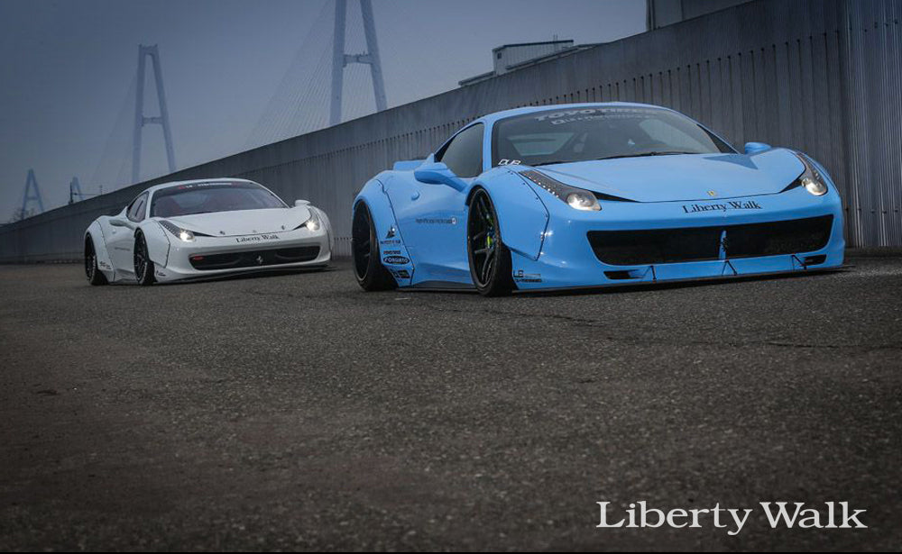 Liberty Walk (LB-WORKS) Ferrari 458 Wide Body Kit | TRACKUZA