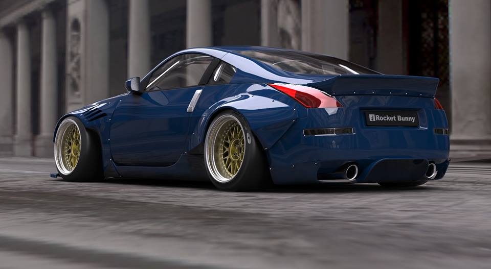 Rocket Bunny Nissan 350Z - Z33 (03-06) Wide Body Kit - GO WIDEBODY